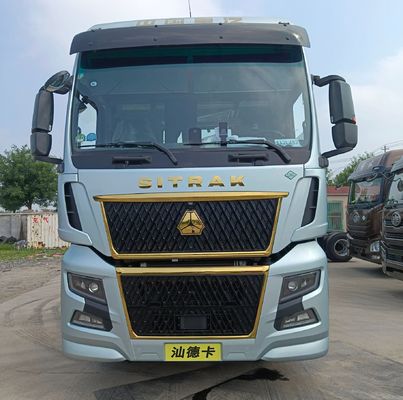 Μεταφορικό φορτηγό με έλξη αερίου Shandeka 6X4 με χειροκίνητη μετάδοση χωρητικότητας φορτίου 31-40t