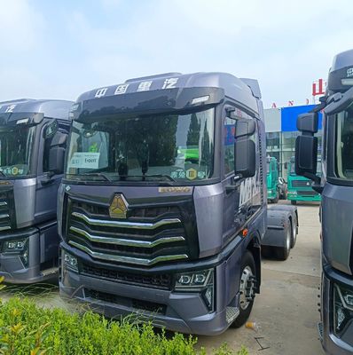 Εθνικό βαρύ φορτηγό HOWO 6X4 LNG Automatic Transmission Πολυδιάστατο φορτηγό