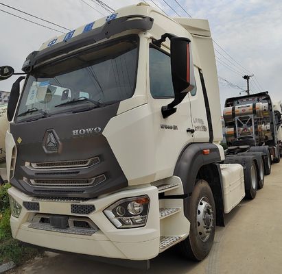 Προσαρμοσμένο μέγεθος πακέτου HOWO N 440/460HP 6X4 φορτηγά ελκυστήρα LNG/CNG για μεταφορά φορτίου