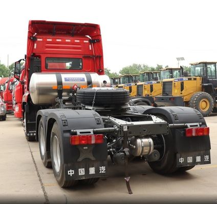 Χρησιμοποιημένο Sinotruck Sitrak HOWO 6X4 CNG Truck Πακέτο Μέγεθος 745.00cm * 253.00cm * 290.00cm