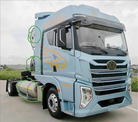 Προσαρμοσμένο LNG και CNG FAW X6000 φορτηγό τρακτέρ με 580HP