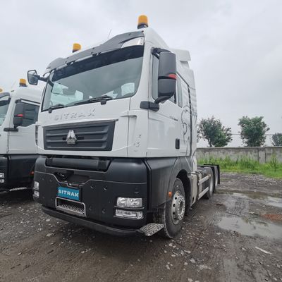 390HP Sinotruk Sitrak τρακτέρ με αέρα ανάρτησης καθίσματος και 6 μήνες μετά την πώληση υπηρεσία