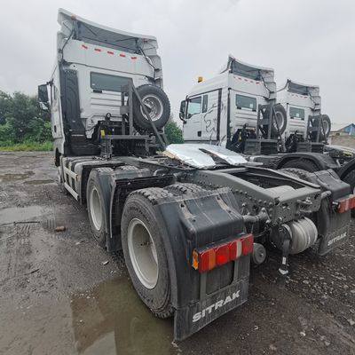390HP Sinotruk Sitrak τρακτέρ με αέρα ανάρτησης καθίσματος και 6 μήνες μετά την πώληση υπηρεσία