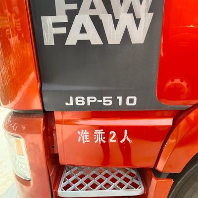 FAW J6p Αεριοκίνητο έλκημα 6X4 για μεταφορικές λύσεις Πιστοποίηση ελαστικών ECE