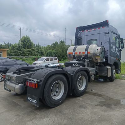 Εθνική ομάδα βαρέων φορτηγών 6X4 φορτηγό απορριμμάτων με ελκυστήρα καυσίμου ΥΦΑ φορτηγό μεταφοράς