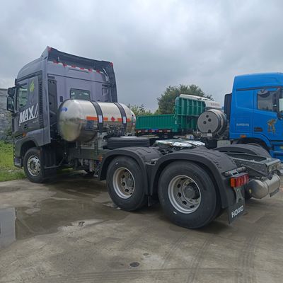 Εθνική ομάδα βαρέων φορτηγών 6X4 φορτηγό απορριμμάτων με ελκυστήρα καυσίμου ΥΦΑ φορτηγό μεταφοράς