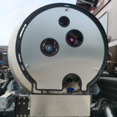 Οχήμα μεταφοράς αερίου Sinotruk Chassis Liberation Jh6 με υδραυλική βοήθεια