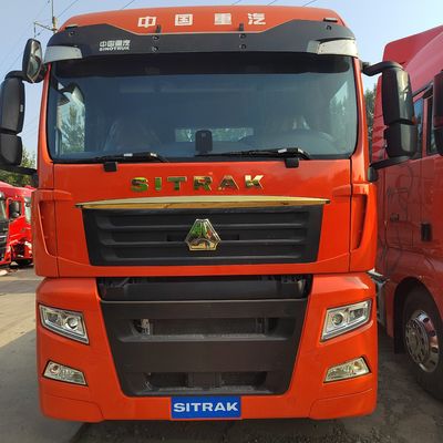 Προσαρμοσμένο αίτημα Μεταφορικό φορτηγό Sinotruck Sitrak Δεύτερο χέρι HOWO Βαρύ φορτηγό