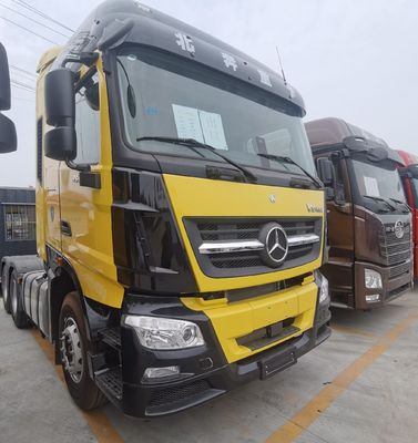 Υλικό από χάλυβα άνθρακα 6X4 Τρακτέρ Beiben με υδραυλικό σύστημα χειρισμού