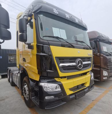 420HP Diesel Beiben ελκυστήρας φορτηγό με βοήθεια ισχύος και υδραυλικό σύστημα διεύθυνσης