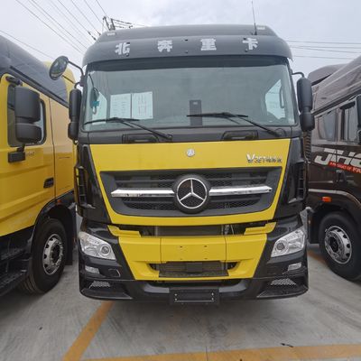 420HP Diesel Beiben ελκυστήρας φορτηγό με βοήθεια ισχύος και υδραυλικό σύστημα διεύθυνσης
