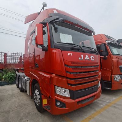JAC 6X4 φορτηγό με 600L δεξαμενή καυσίμου Σχεδιασμός ελαστικών χωρίς σωλήνες 351-450hp