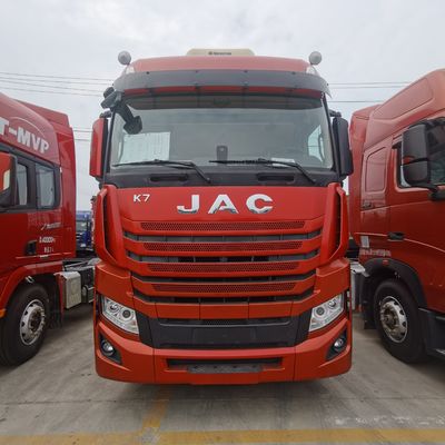 JAC 6X4 φορτηγό με 600L δεξαμενή καυσίμου Σχεδιασμός ελαστικών χωρίς σωλήνες 351-450hp